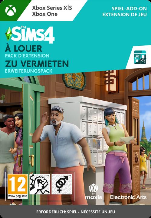 Produktbild Microsoft Xbox The Sims 4 For Rent Expansion Pack Download Code (Xbox One X, Xbox One S, Xbox Series S, Xbox Series X)