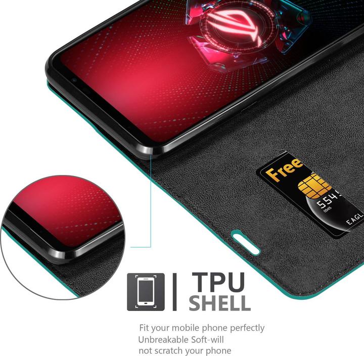 Immagine prodotto Cadorabo Libro Invis. Coperchio magnetico (Asus ROG Phone 5)