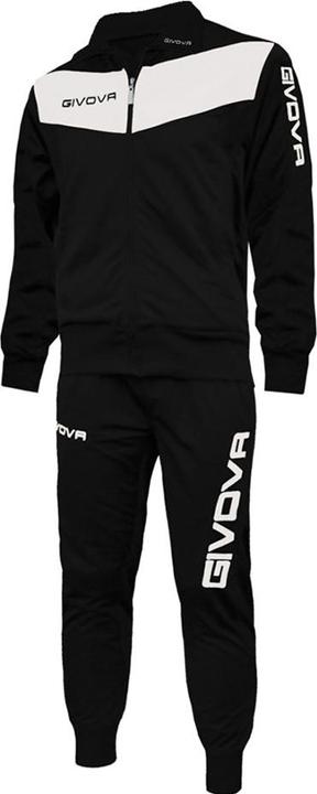 Image du produit Givova Tuta Visa Survêtement Noir & Blanc TR018 1003 XS (XS)