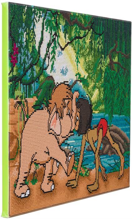 Produktbild Craft Buddy Dschungelbuch-Freunde, Bild 40x50cm Crystal Art Kit