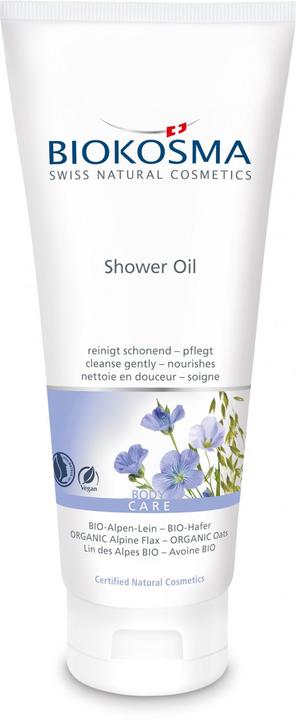 Immagine prodotto Biokosma Shower Oil BIO-Alpen Lein BIO-Hafer (200 ml)