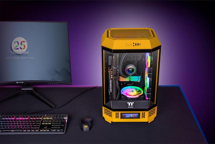Image du produit Thermaltake La tour 300 Bumblebee (mATX, Mini-ITX)
