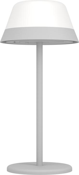 Immagine prodotto EGLO Luci Lampada da tavolo ricaricabile MEGGIANO 1.5W, 32 cm, grigio, dimmerabile (170 lm)