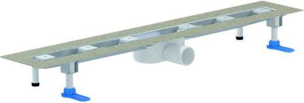 Produktbild Dallmer Duschrinne CERALINE NANO F, DN 50 seitlich, BH 68mm, Länge 900 mm (1250 mm)