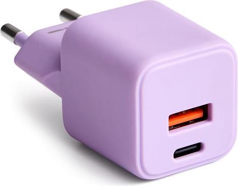 Forever COLORUM wall charger USB-A + USB-C PD 30W CLS30-AC-09 xLavenda (30 W)