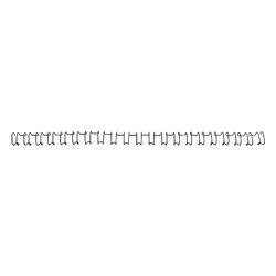 Actual product image GBC Binding wire, 8 mm, 21 rings, black