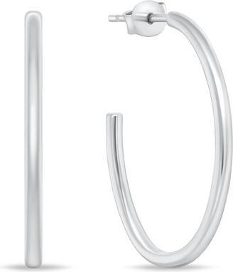 Produktbild Brilio Silver - Timeless Silver Hoop Earrings EA879W