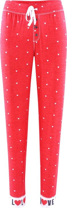 Actual product image Pj Salvage Pyjama bottom "Cozy in love" red/small patterned (XS)