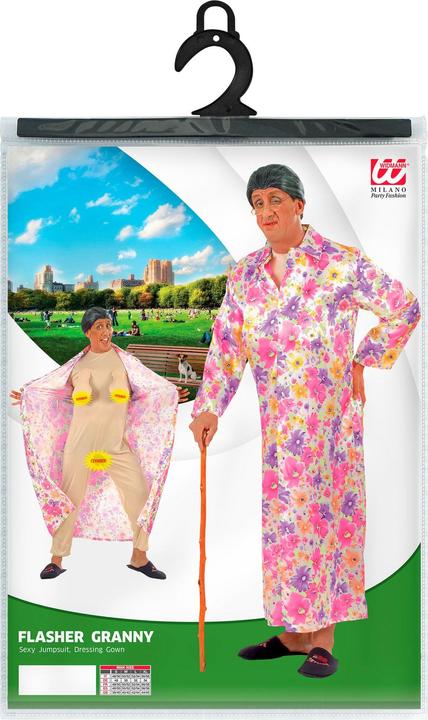 Immagine prodotto Widmann Nonna esibizionista con tuta e vestaglia sexy (XL)