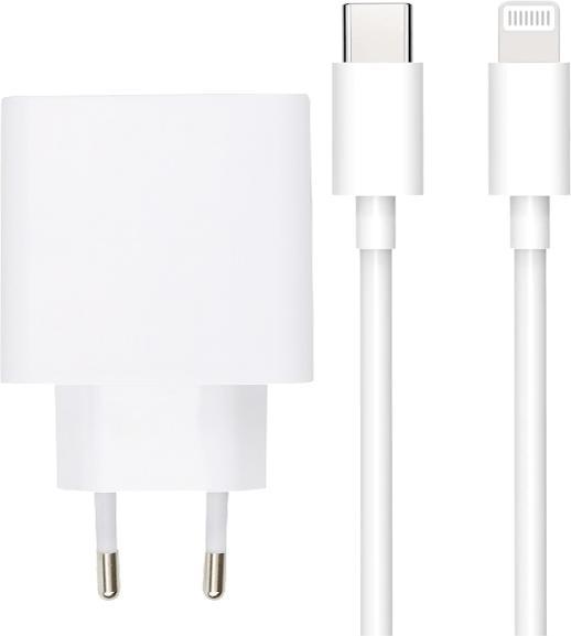 Actual product image 4smarts VoltPlug with USB Lightning cable (18 W)