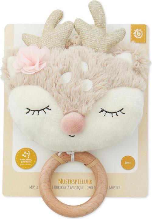 Actual product image Bieco Musical Clock 'Deer