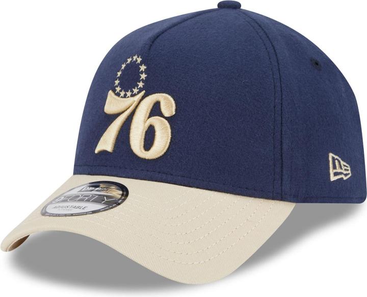 Immagine prodotto New Era A-Frame 9Forty Cap MOLESKIN Philadelphia 76ers navy (Taglia unica)