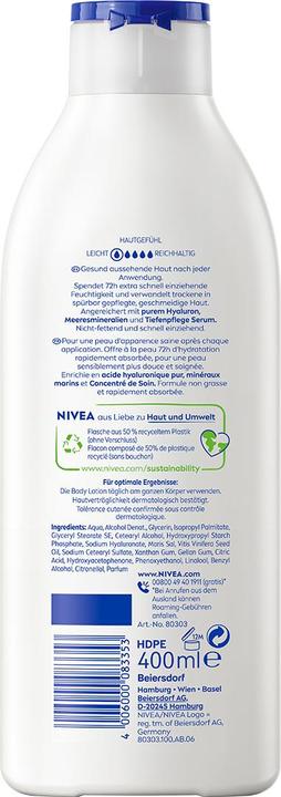 Image du produit NIVEA Express Feuchtigkeit Body Lotion DUO (Lotion pour le corps, 800 ml)