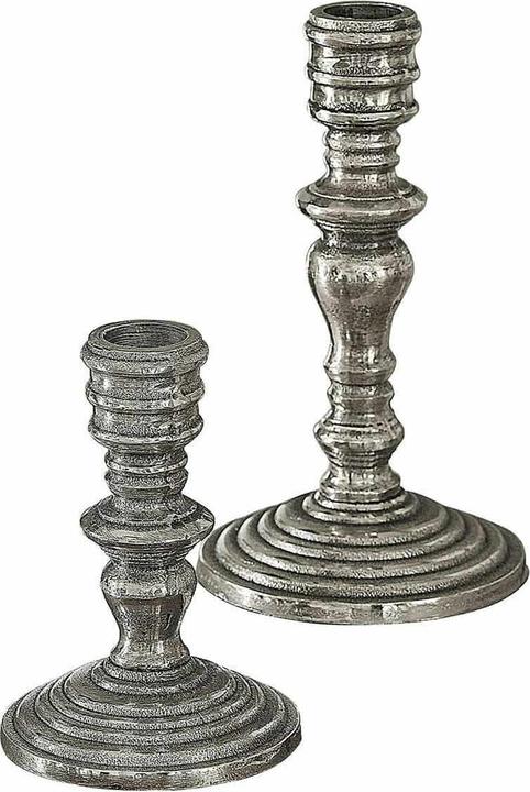 Immagine prodotto Loberon Kerzenständer 2er Set Plenivo silber