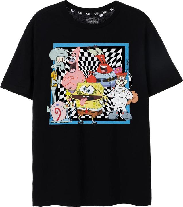 Image du produit Spongebob Squarepants Mens Group Shot Short-Sleeved T-Shirt (S)