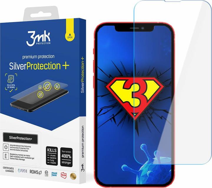 Actual product image 3MK SilverProtection+ screen protector, screen protector film (1 Piece, Apple iPhone 13 Pro Max)