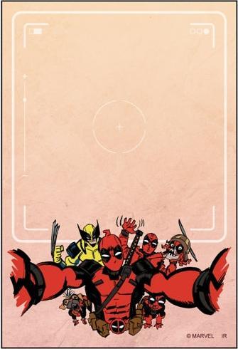 Actual product image Disney Deadpool & Wolverine Pata Pata Memo