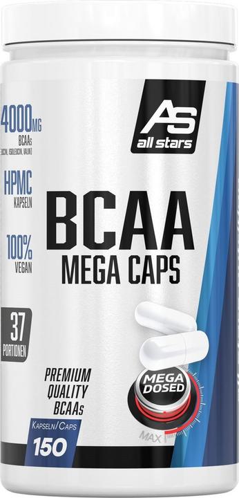 Actual product image All-Stars BCAA Mega Caps (1 Piece, Capsules, 177 g)