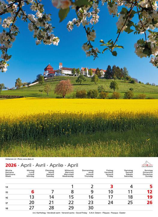 Immagine prodotto Swiss Souvenier 2026 (Copertina rigida)