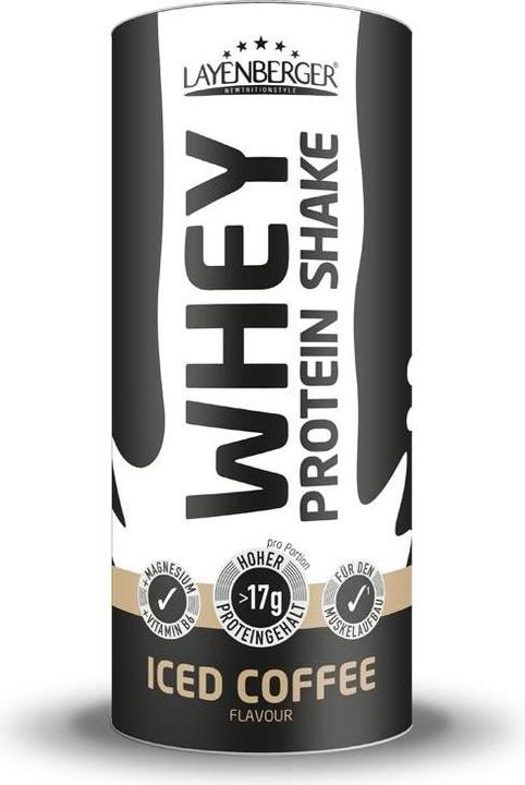 Produktbild Layenberger Whey High Protein Shake Iced Coffee 300g (Kaffee, 1 Stk., 300 g)
