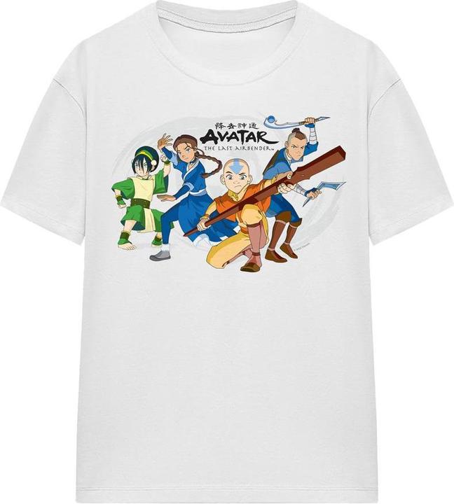 Actual product image Avatar: The Last Airbender Unisex Adult Group T-Shirt (S)