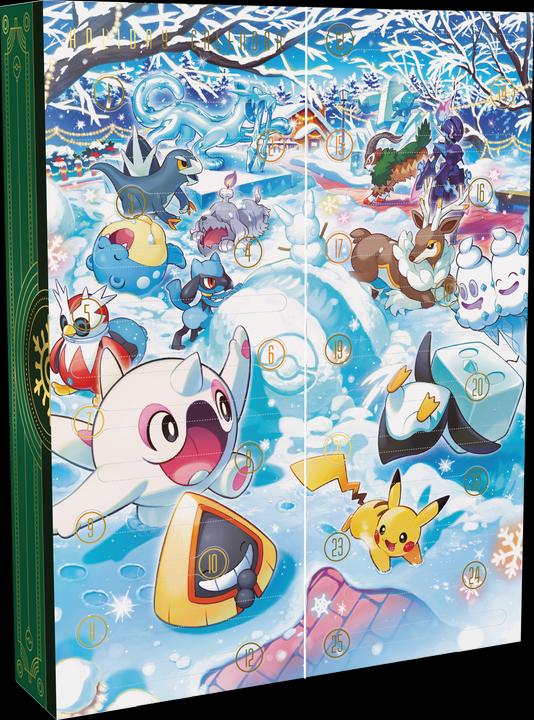 Actual product image Pokémon Holiday Calendar 2024