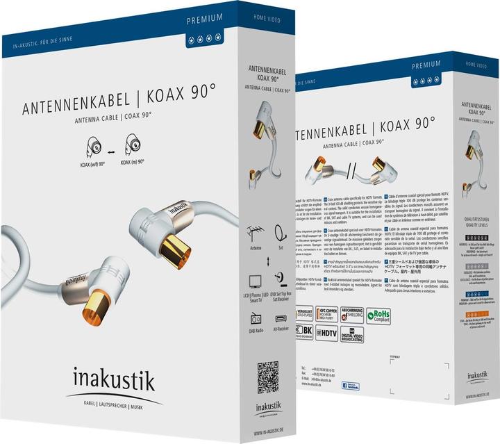Actual product image Inakustik Premium 90° (100 dB, Antenna cable)