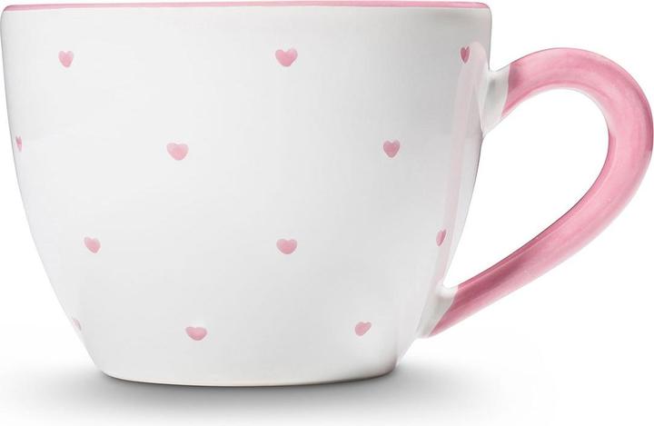 Produktbild Gmundner Keramik Herzerl Rosa, Teetasse Maxima 0,4 Liter (400 ml)
