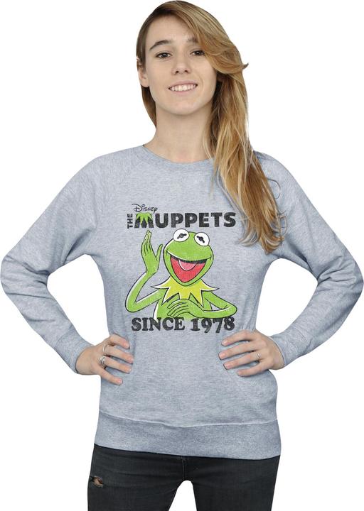 Immagine prodotto Disney The Muppets Kermit Since 1978 Felpa Donna (L)
