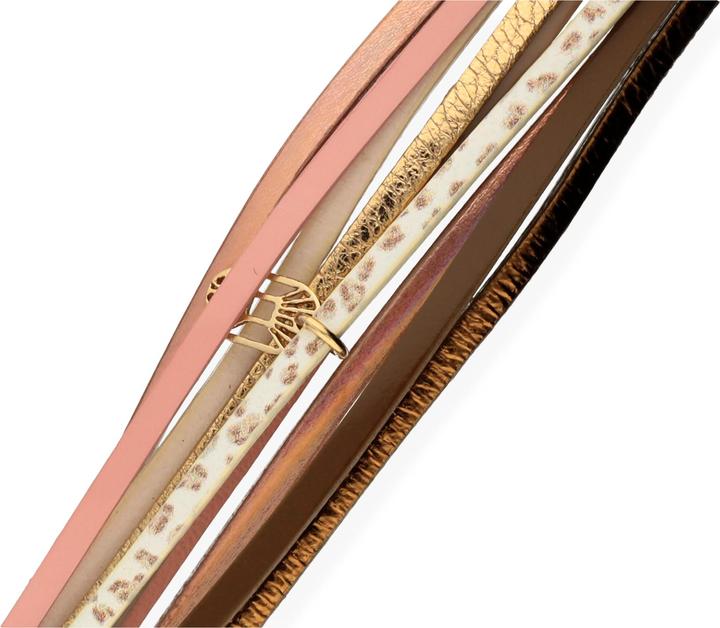 Actual product image Flowers Forzoé Malicieux (19 cm, Brass Plaqué Or)