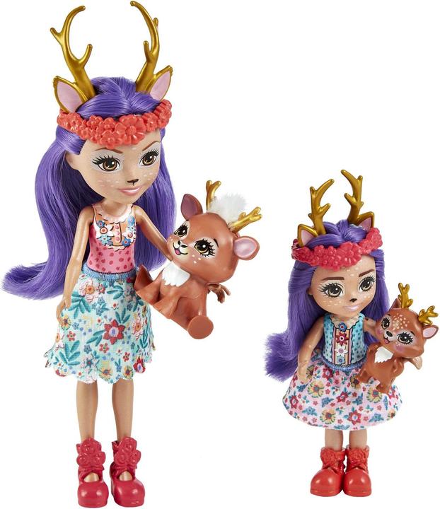 Image du produit Enchantimals Puppe + Little Sister Sort.