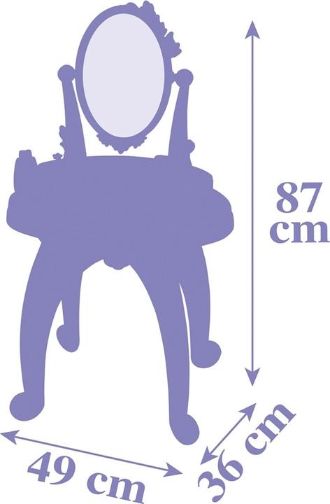Immagine prodotto Smoby Tavolino da toilette Frozen 2 in 1