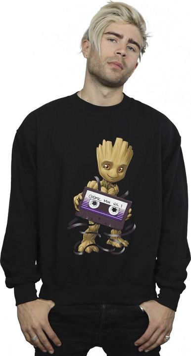 Image du produit - Sweat GUARDIANS OF THE GALAXY GROOT COSMIC TAPE - Homme (M)