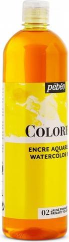 Actual product image Pebeo Colorex water ink (Primary yellow, 1000 ml)