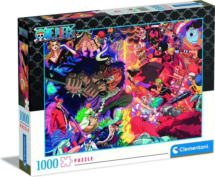 Immagine prodotto Clementoni One Piece - Luffy VS Kaido (1000 pezzi)
