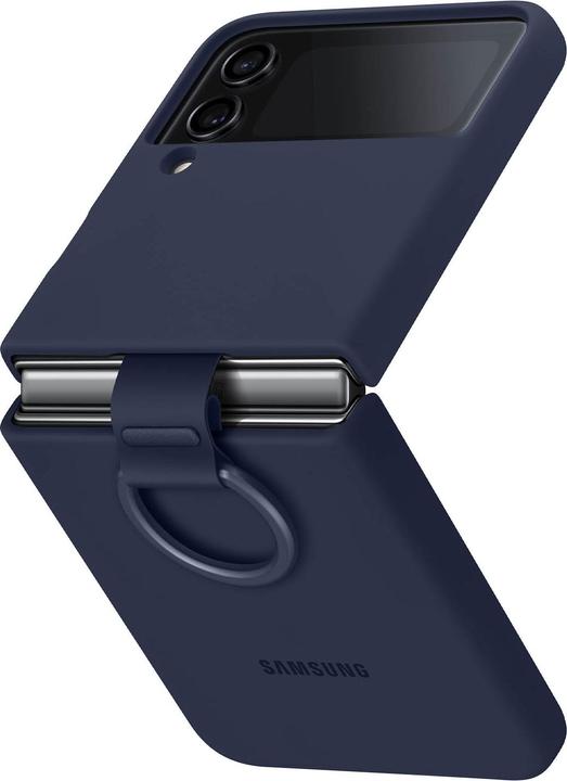 Actual product image Samsung Silicone cover with ring (Samsung Galaxy Z Flip4)