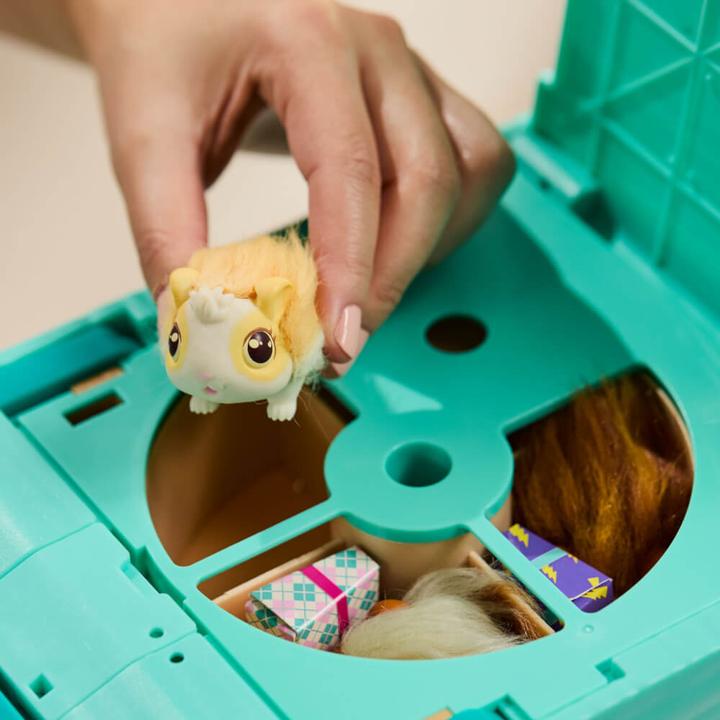 Produktbild Little Mama Surprise mit Stall und 3 Überraschungsbabys (33.10 cm)