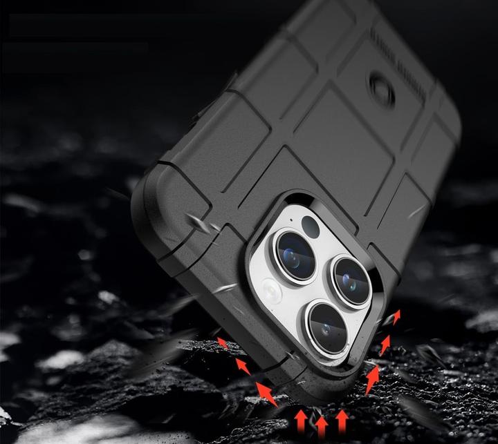 Produktbild Screenguard Apple iPhone 15 Pro Rugged Shield Hülle (Apple iPhone 15 Pro)
