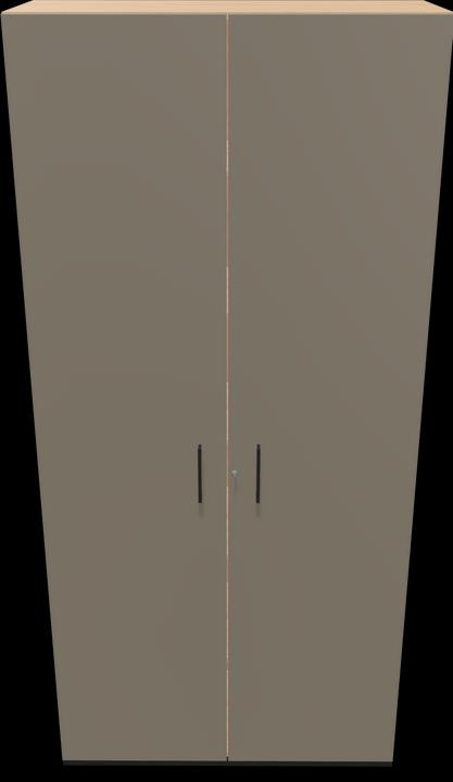 Immagine prodotto Narbutas Scelta armadio con porta a battente (100 x 40 x 217 cm)