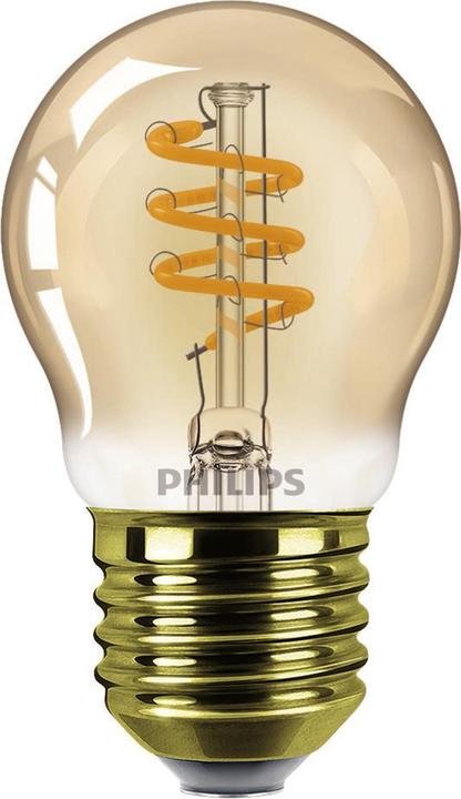 Actual product image Philips Amber (E27, 3 W, 250 lm, 1 x, E)