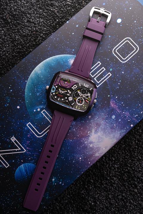 Immagine prodotto Nubeo NB-6084-06 Orologio da uomo Odyssey Triple Time-Zone Limited 58mm 5ATM (Cronografo)
