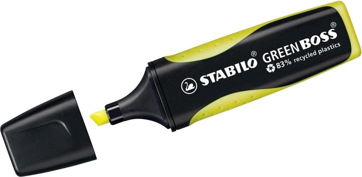 Image du produit STABILO Surligneur GREEN BOSS (Jaune, 2 mm, 1 x)