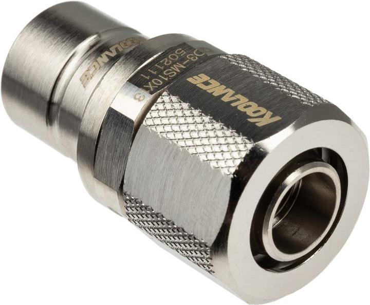 Produktbild Koolance QD3 Schnellverschluss gerade männlich auf 13/10mm - no-spill