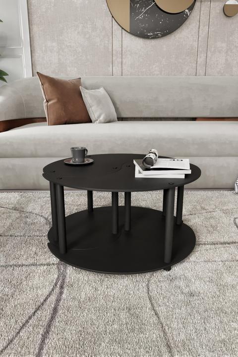 Image du produit Hanah Home Yin Yang Coffee Table 2 Set (70 x 38 x 70 cm)