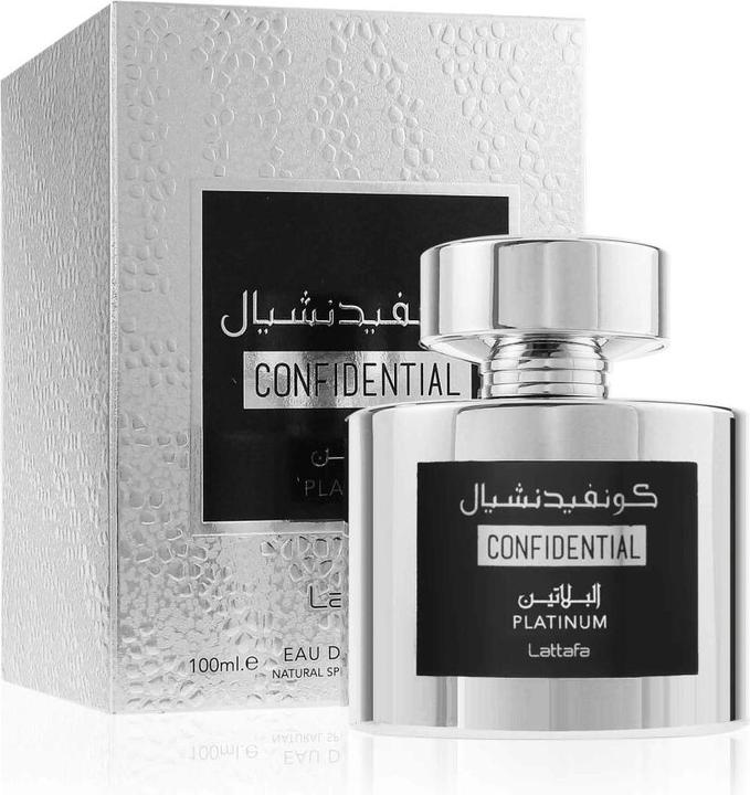 Produktbild Lattafa Perfumes Confidential Platinum (Eau de Parfum, 100 ml)