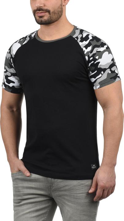 Immagine prodotto Solid Cahil T-Shirt Camouflage Maglietta A Manica Corta Da Uomo Con GiroCollo Con Stampa (XL)