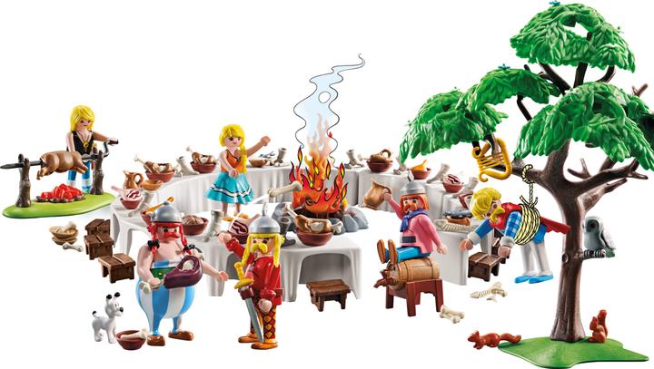 Immagine prodotto Playmobil Il banchetto del villaggio (71827, Playmobil Asterix)