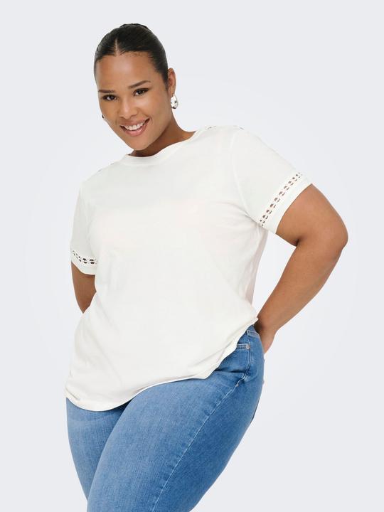 Actual product image Only Normal geschnitten Rundhals Top T-shirt (M)