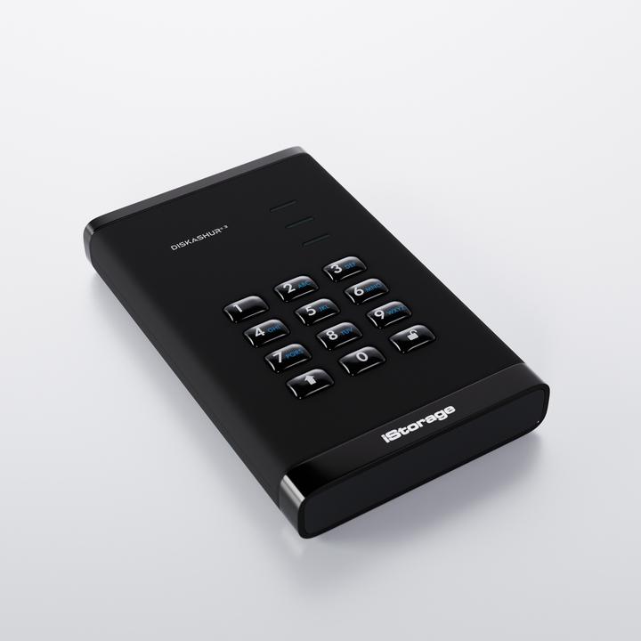 Produktbild iStorage diskAshur3 SSD 4TB - Black (4000 GB)