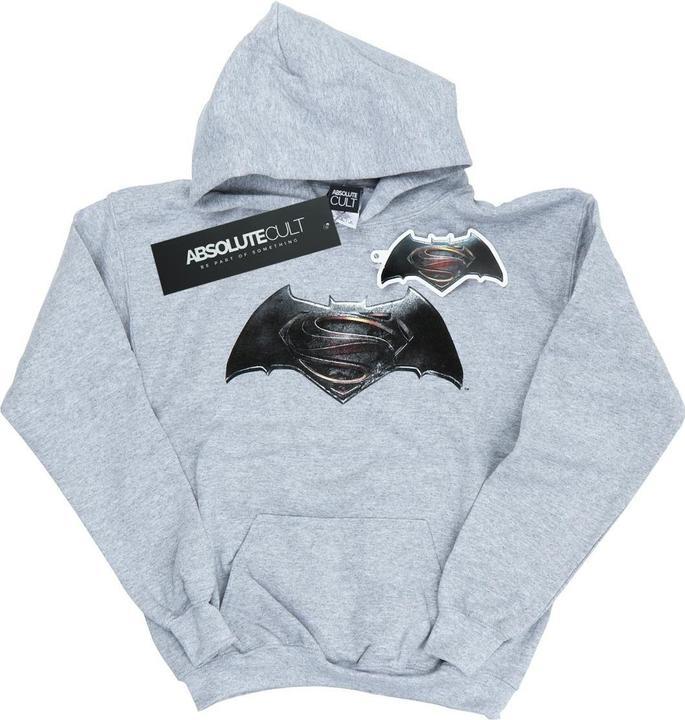 Produktbild Batman v Superman Logo Kapuzenpullover (L)